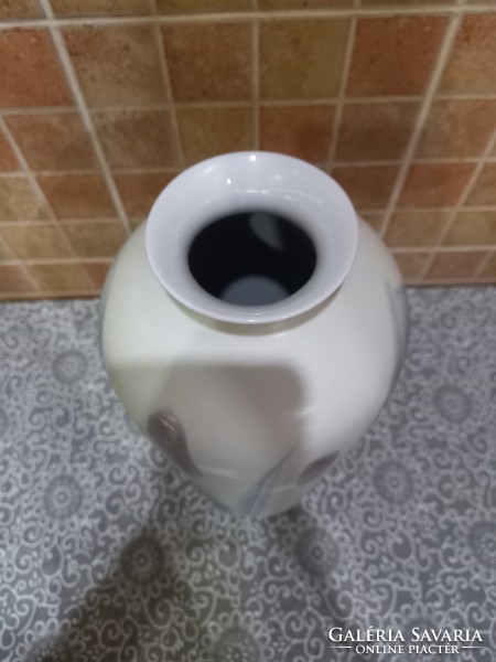 Herendi Bakos Éva Buzogányos Váza 32 cm