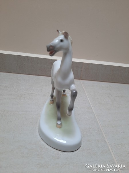 Herendi porcelán ló, paripa, csikó figura