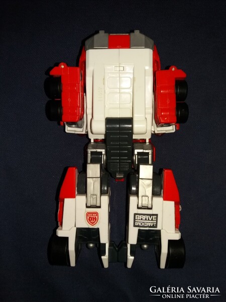 Eredeti minőségi TOMICA HYPER brave backdraft TRANSFORMERS 20 cm a képek szerint