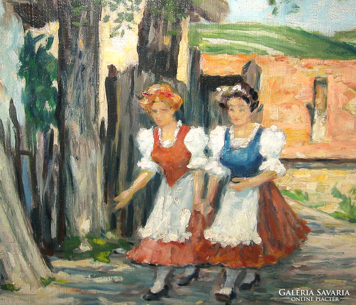 EREDETISÉG IGAZOLÁSSAL CSODASZÉP KÓBOR HENRIK / 1885-/ KÉP: ÜNNEPLŐBEN