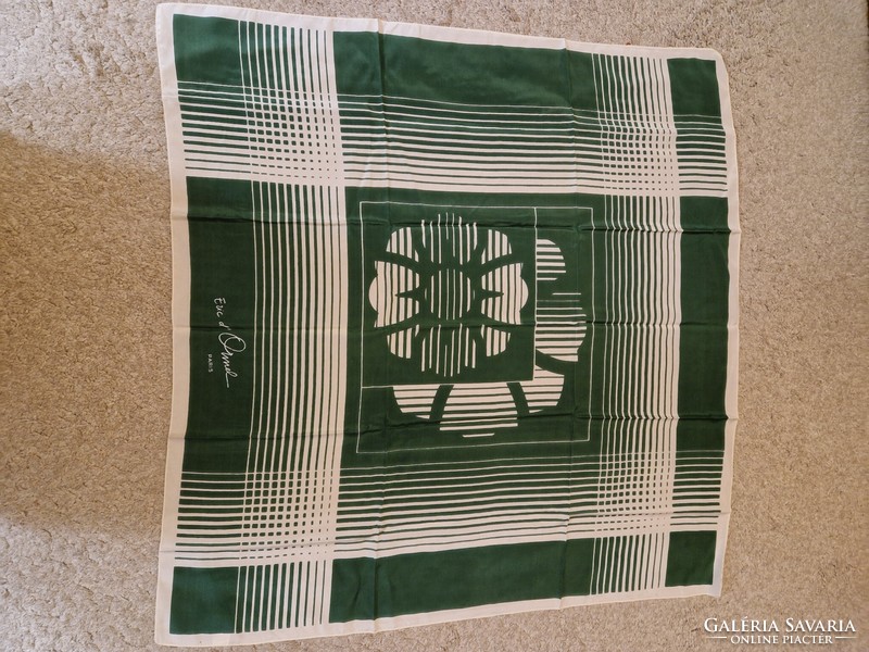 Gyönyörű új francia selyemsál, kendő a 60 as évekből