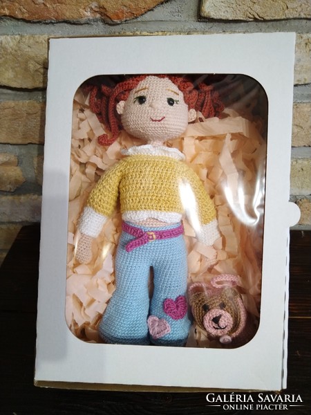 Johanna amigurumi  horgolt baba