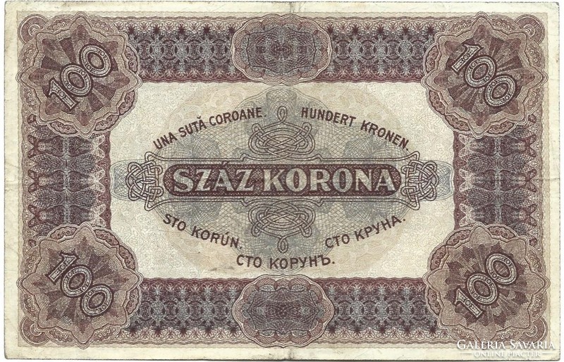 100 korona 1920 2.
