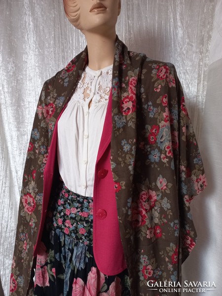 Cath Kidston rózsás sál