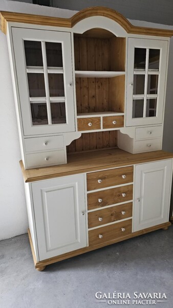 Tálaló sokfiokos tálaloszekrény konyhabútor étkező vintage