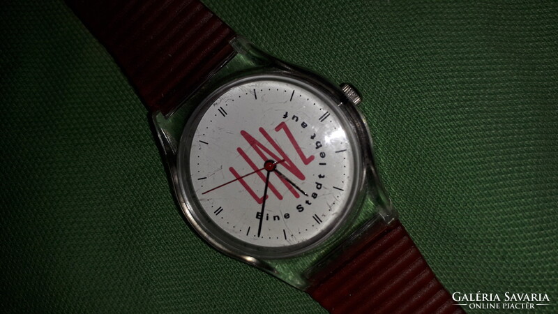 Retro német LINZ quartz kvarcóra nem tesztelt a képek szerint