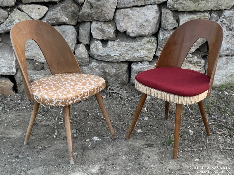 2 db Antonin Suman szék Tatra Nabytok étkezőszék  retro design 2 darab együtt 50ezer