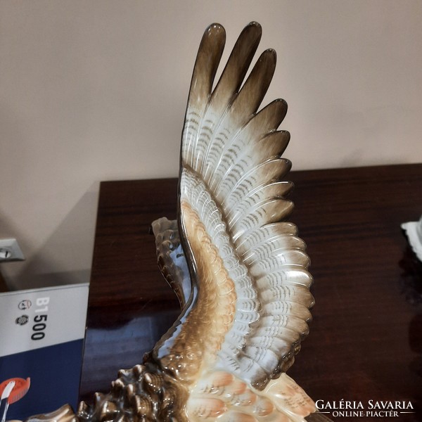 Herendi Turul madár karddal porcelán figura 1.oszt.