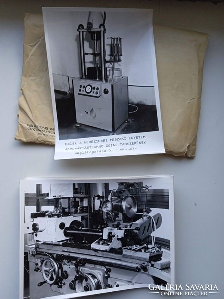 ZA207.2  Nehézipari Műszaki Egyetem Gépgyártástechnológia Tanszék  MISKOLC kb 32 fotó 1973