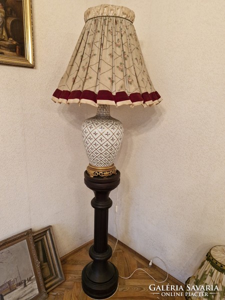 Sprog mintás Herendi lámpa Nagy méretű, Ritkaság