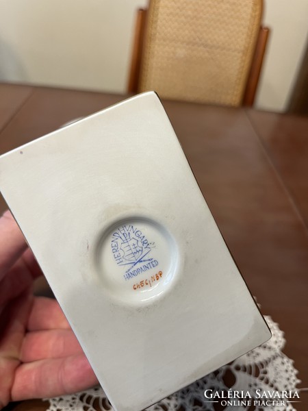 Herendi Nanking mintás körmös váza hibátlan
