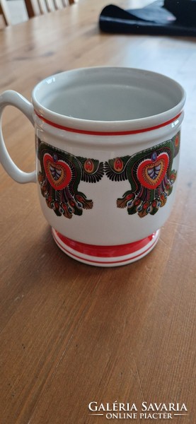 Hollóházi , volán nagy bögre, korsó.