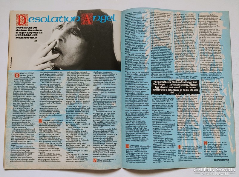 Extra Kerrang 1985/7 Billy Idol Nico Black Oak Gary Glitter Chris Rea Madhatter Debbie Bonham Beards