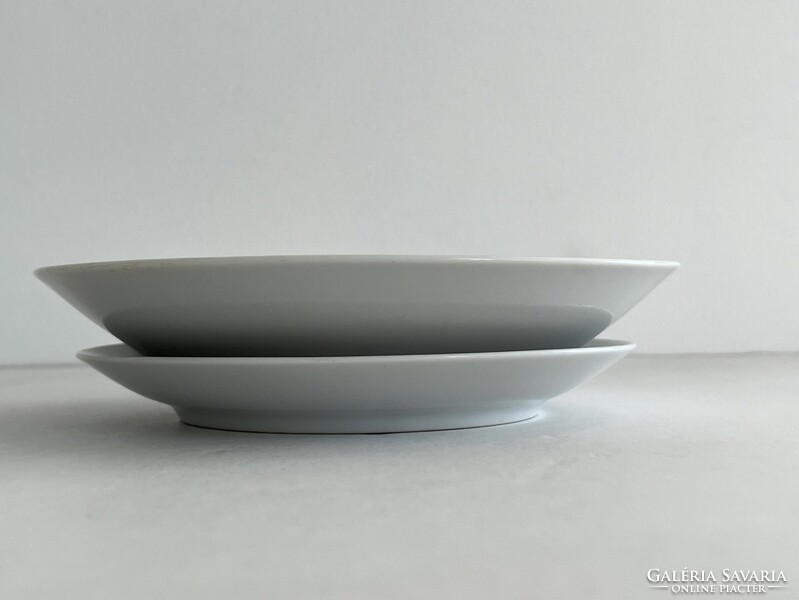 Vintage, retro Kahla mesemintás (Piroska és a Farkas), mesejelenetes, gyerek porcelán mély tányér