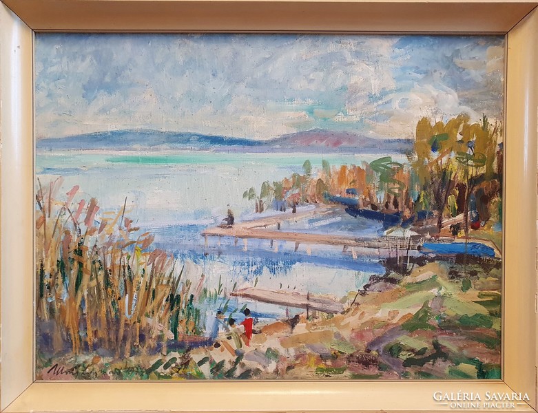 Uhrig Zsigmond 1974 / Balatoni táj