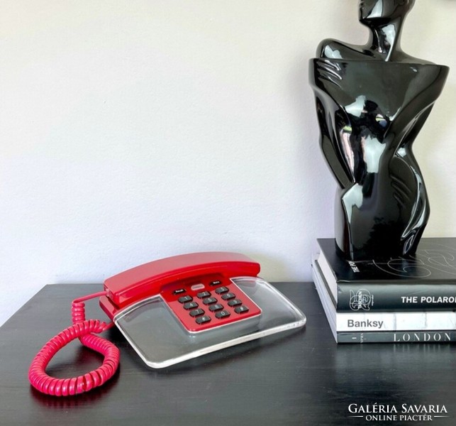 Űrkorszaki postmodern plexi design telefono ALKUDHATÓ