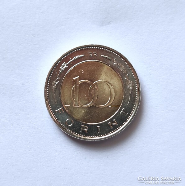 100 Forint 2024, 100 éves a Magyar Nemzeti Bank.