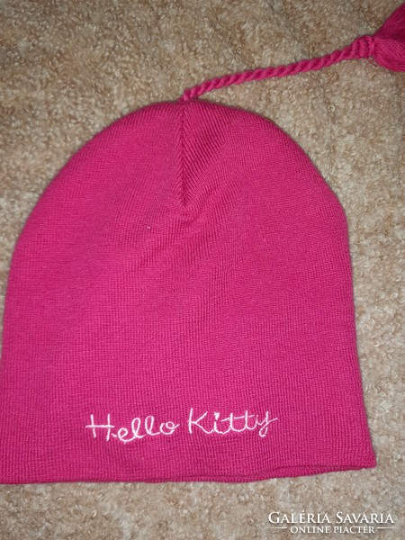Hello Kitty bojtos sapka, 122-128-as