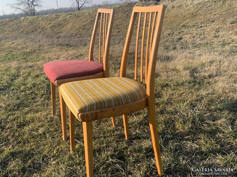 2 darab Jiri Jiroutek szék 1960  Mid-Century Dining Chair by Jiří Jiroutek for Interiér Praha, 1960s