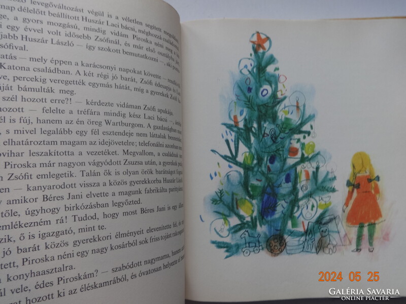 Fazekas Anna: KÍVÁNCSI ZSÓFI FARSANGJA - régi mesekönyv Würtz Ádám rajzaival (1966)