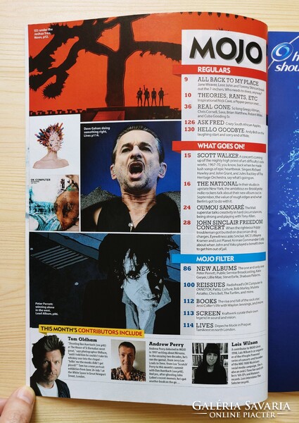 Mojo 2017/8 Hendrix U2 Depeche Mode Kraftwerk Auerbach Selecter Clash Roger Waters John Misty Radioh