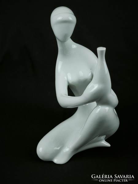 Art deco porcelán akt - Royal Dux - Jitka Forejtová