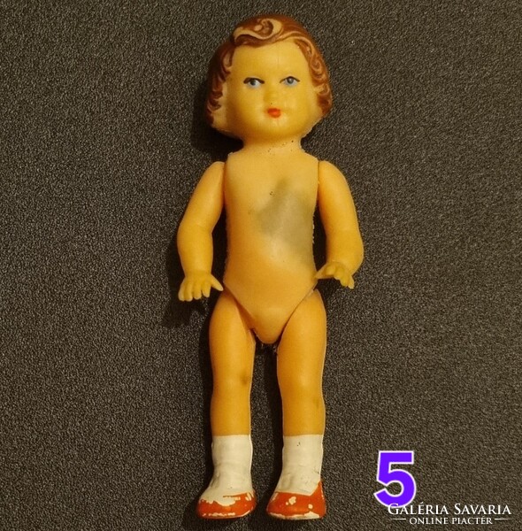 5 darab Vintage kis Ari gumi baba babaházba babaházi baba 8cm kislány