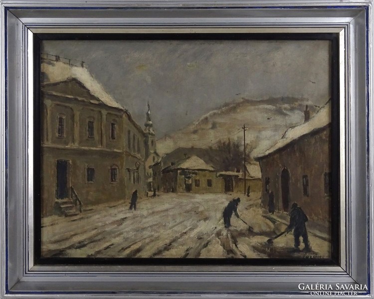 1T217 Guzsik Ödön : Tabán télen