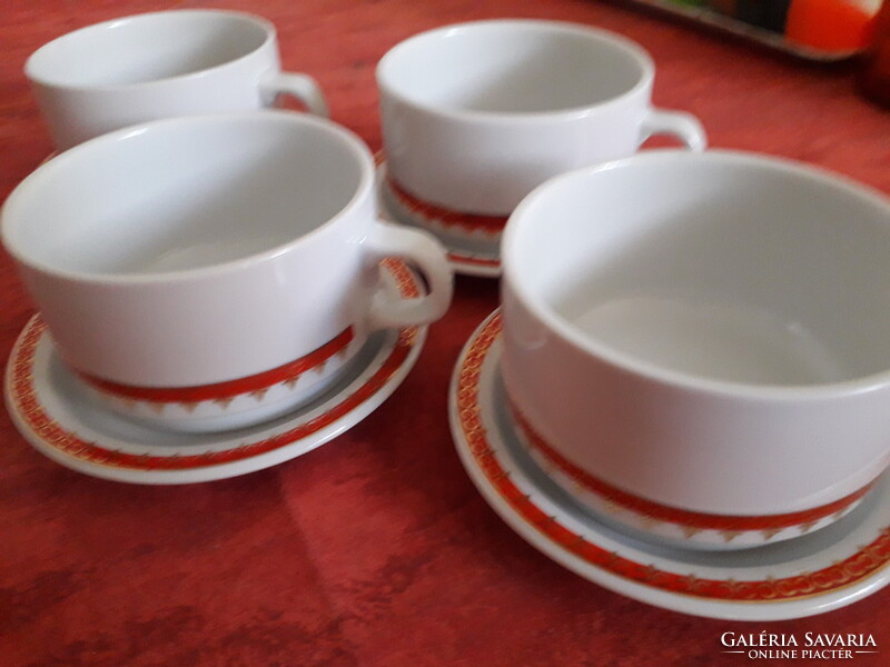 Alföldi porcelán 4 személyes reggeliző készlet hibátlan