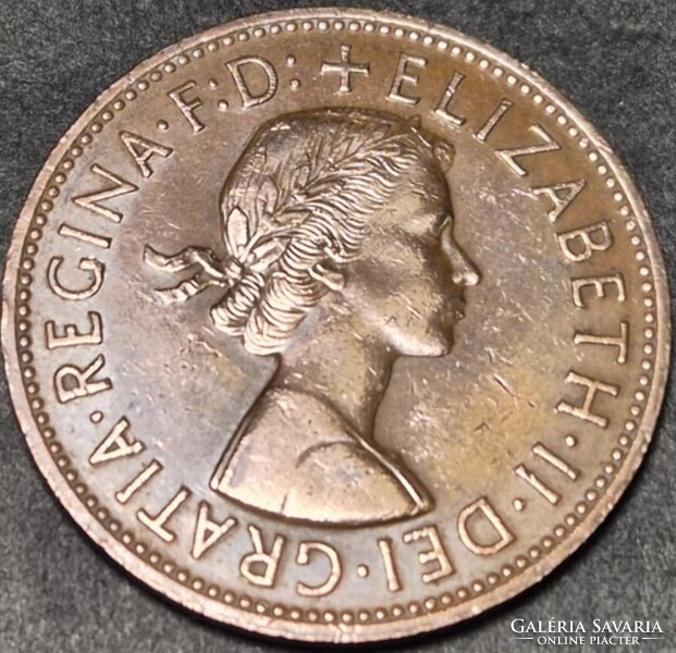 Egyesült Királyság, 1 penny, 1967.