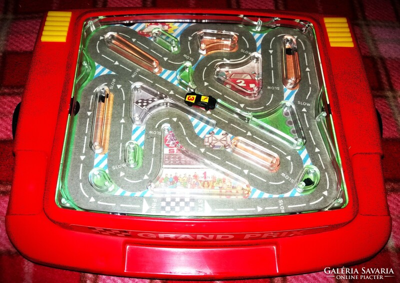RETRO GRAND PRIX 18 -. AUTOPÁLYA elemes játékgép,  24 x 21 cm a képek szerint