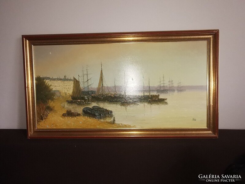 Ifj. Vigyázó László Kikötő 50x100