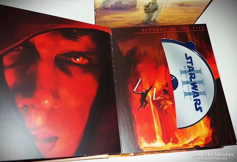 Star Wars - A teljes sorozat (I-VI. rész) (9 Blu-ray) *Díszdobozos gyűjtemény a képek szerint