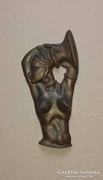 Bronz falikép