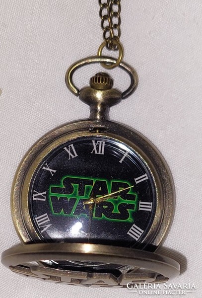 Star Wars zsebóra lánccal