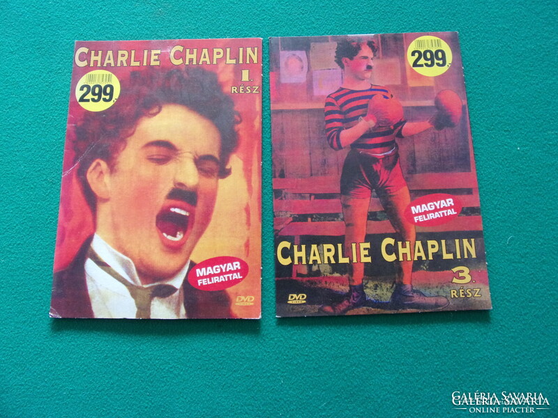 Charlie Chaplin DVD 1 és 3-dik része