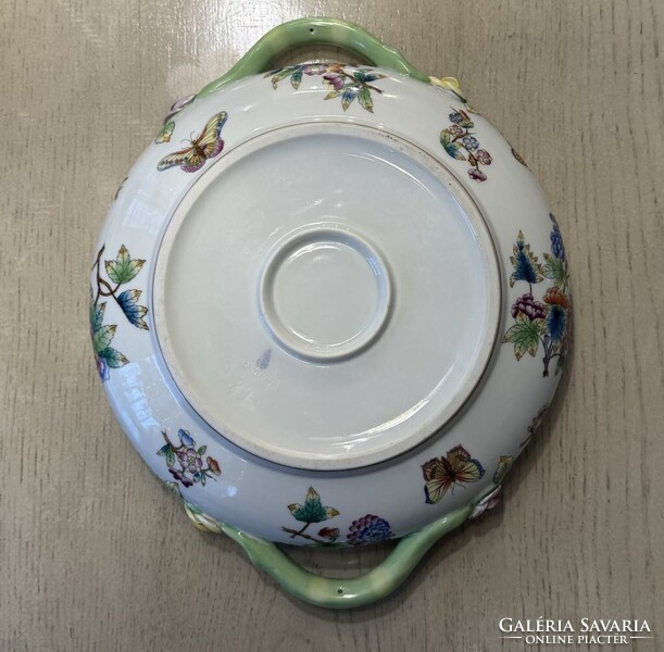 Ó-Herendi Viktória Királynő mintás rokályos étkészlet az 1900-as évek elejéről!Ritkán fellelhető!