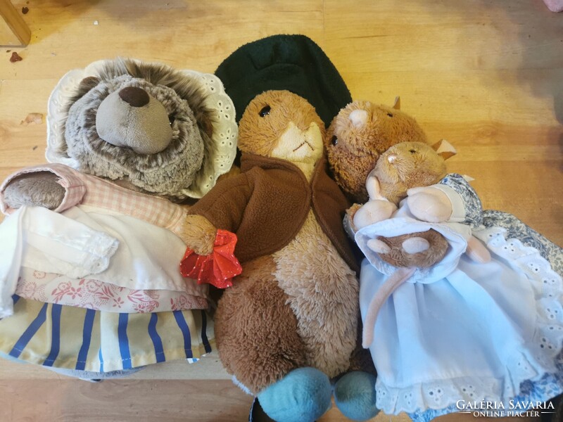 Nyúl Péter plüssök 018. - Peter Rabbit plush 018.
