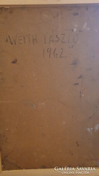 Asztal virággal - Weith László