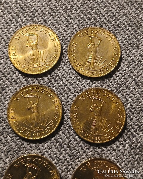 1983 -1989 TELJES 10 forint FT sor UNC verdefényes forgalmi sorokból összeállítva