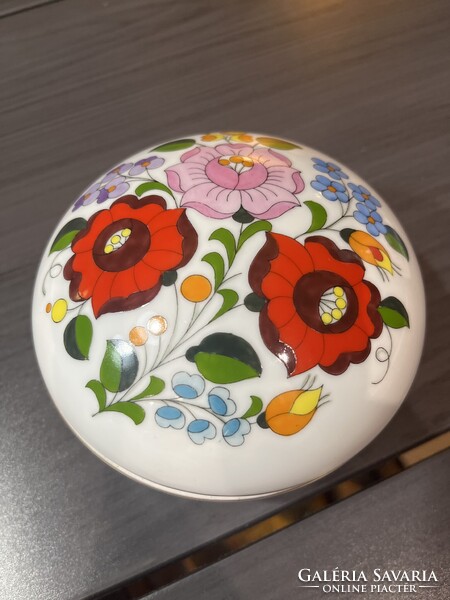 Nagy ! Kalocsai mintás - Kalocsa Hand painted - bonbonier