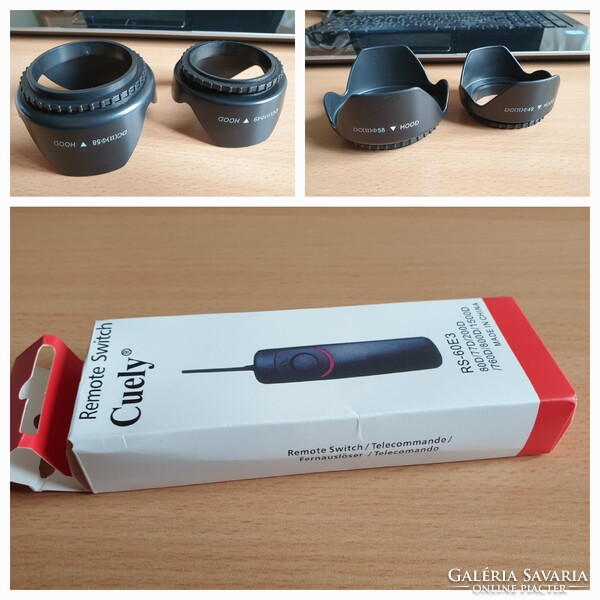 Canon Eos 2000D, két objektívvel + tartozékok