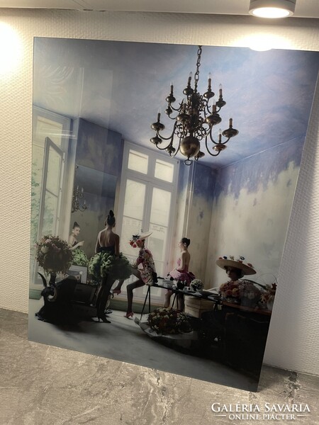 Arthur Elgort at Christian Lacroix studio Paris vogue limitált LUMAS kép 150