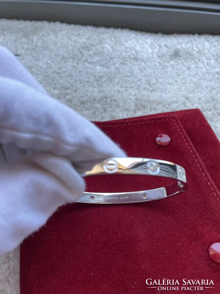 Eredeti Cartier love bracelet gyémántokkal