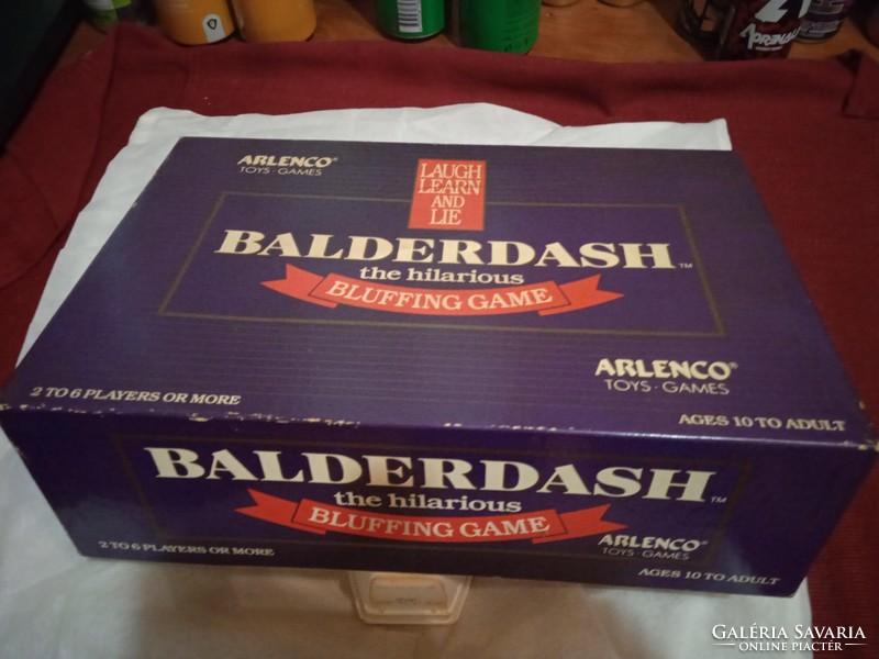 American Board game never used Balderdash a great unique vintage item