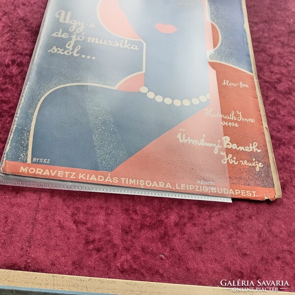 Robert Byssz/Imre Harmath/Karoly Komjáti - 14 pages of sheet music