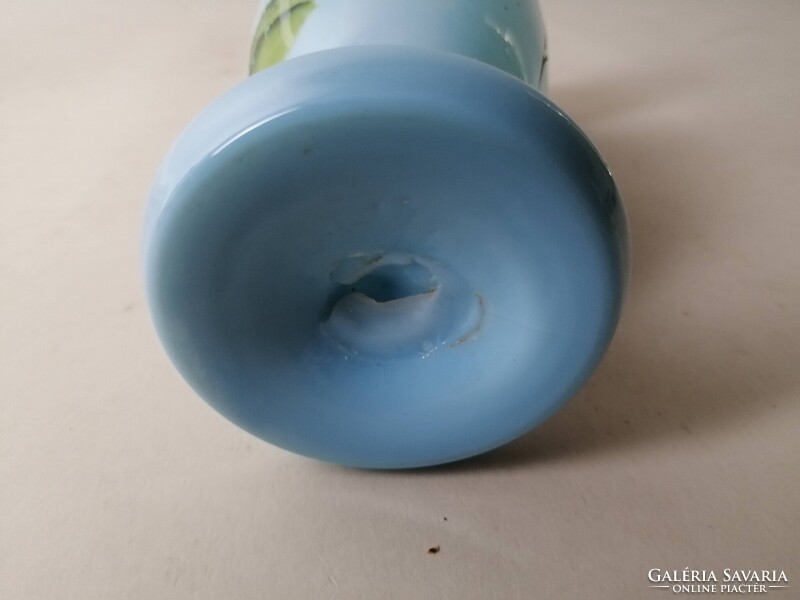 KÉK FODROS SZÉLŰ SZAKÍTOTT HUTAÜVEG VÁZÁCSKA