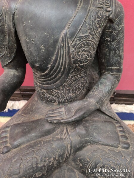 Hatalmas bronz Buddha szobor!