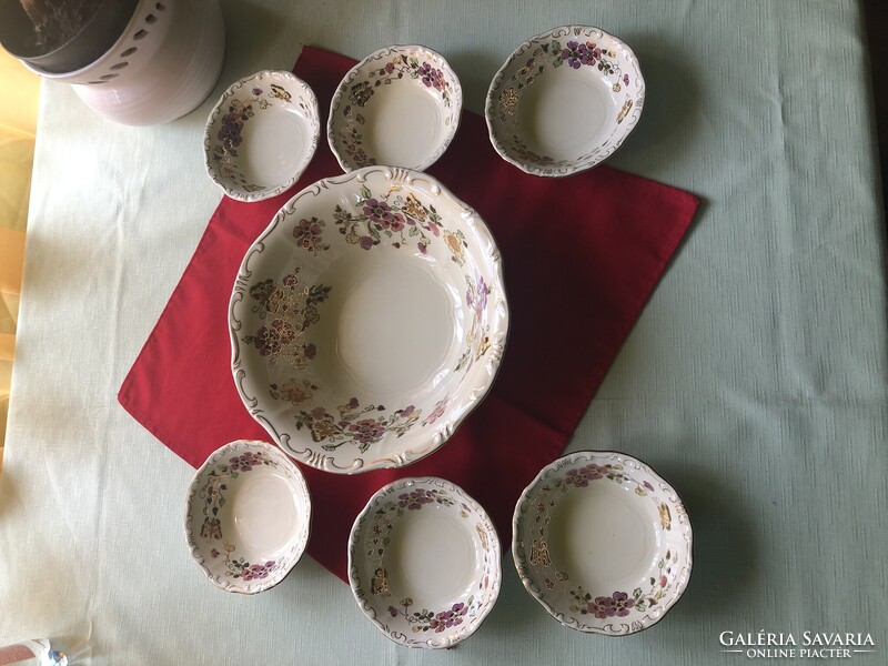 Zsolnay compote set