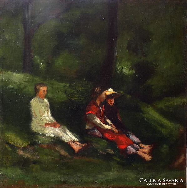 Feloldatlan szignóval 1910-20 körül Garanciával Számlával